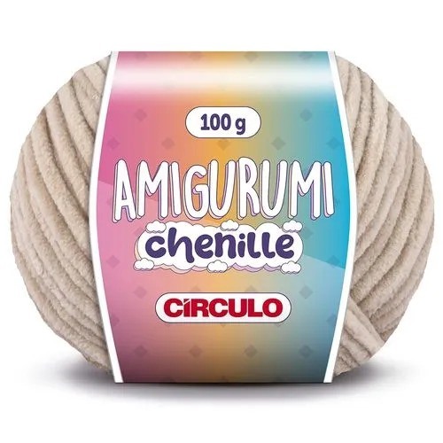 LINHA AMIGURUMI CHENILLE BEGES / MARRONS